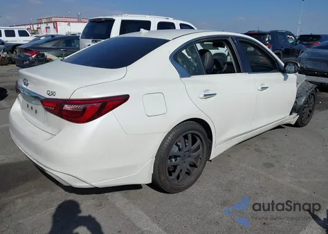 2018 Infiniti Q50 3.0T Luxe z USA, uszkodzony, nr VIN JN1EV7AP7JM353926